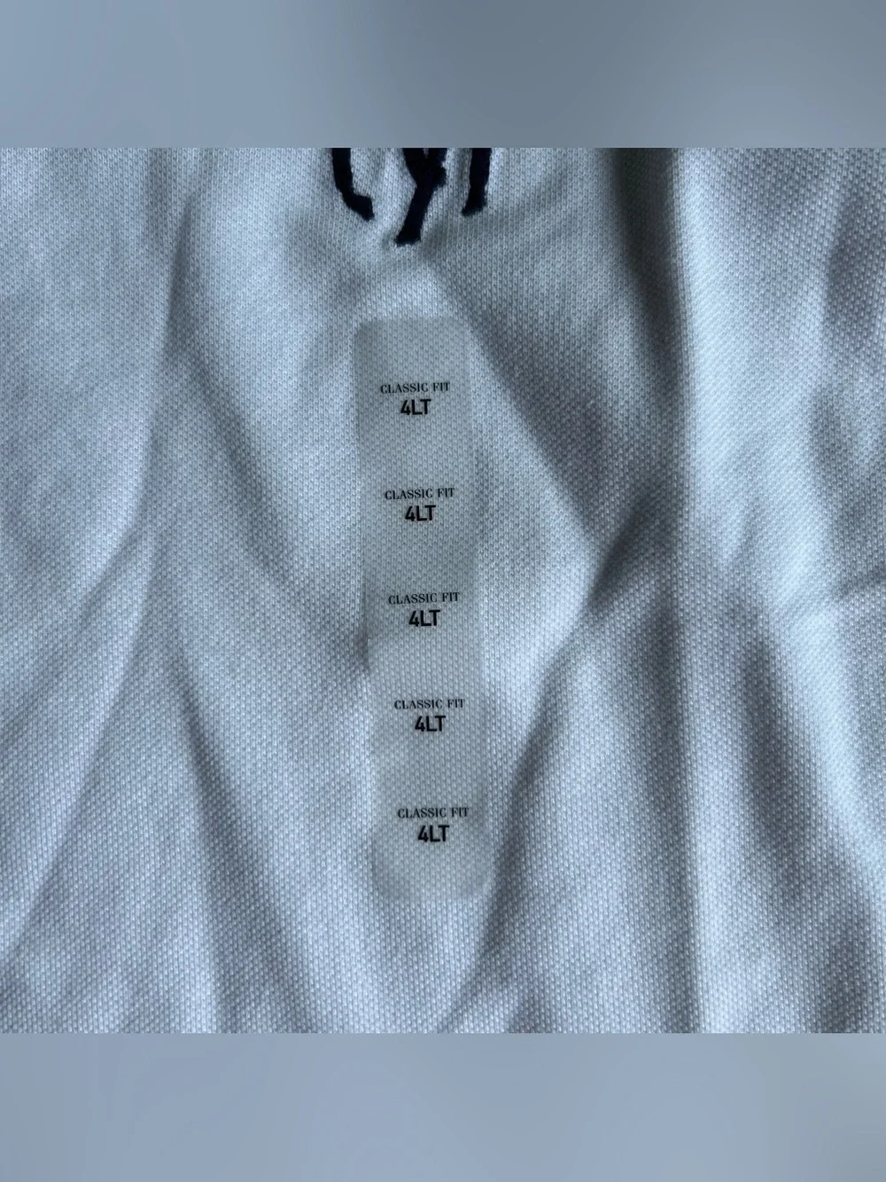 NWT Polo Ralph Lauren Shirt Mens 4XL TALL White Novelty Heritage Crest Big Pony